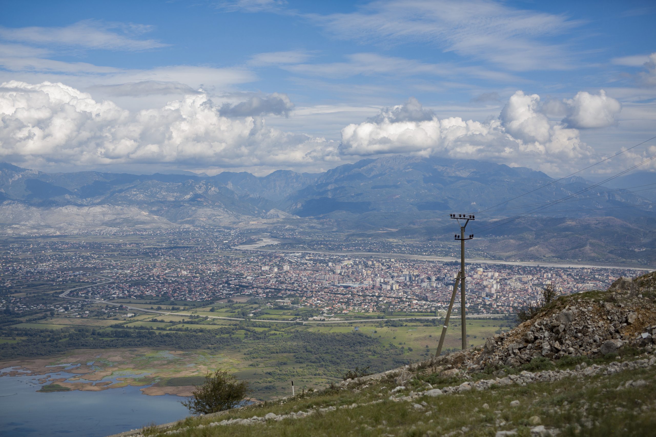 Shkoder (View from Tarabosh Mountain)